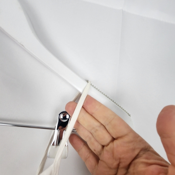 Left on friday white tiered dress L(estimated) in EUC - Picture 4 of 8